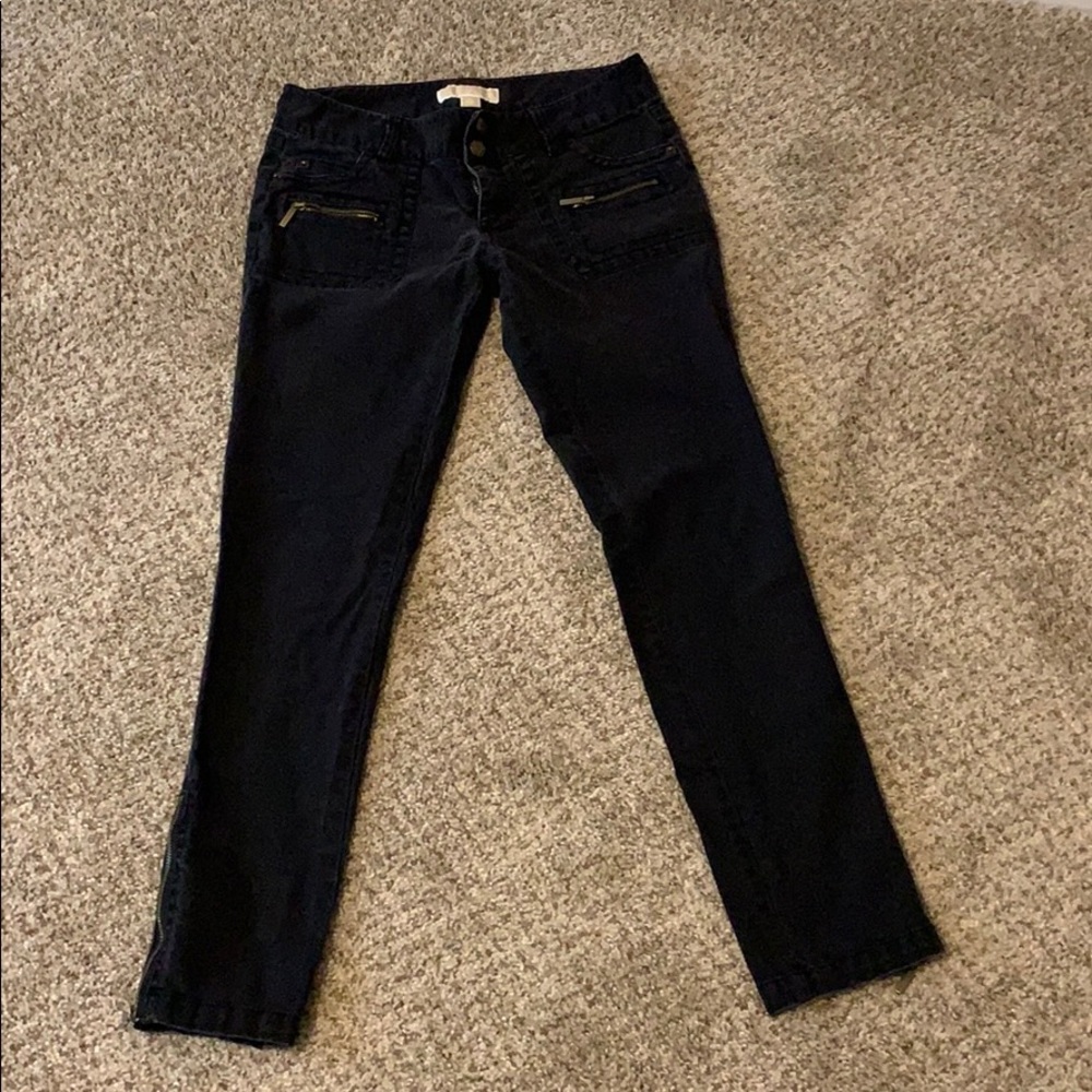 Michael Kors low rise black jeans